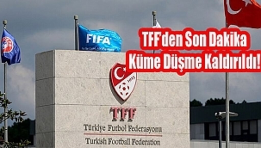 TFF Süper Lig, 1. Lig, 2. Lig, 3. Lig'lerde küme düşme kaldırıldı 