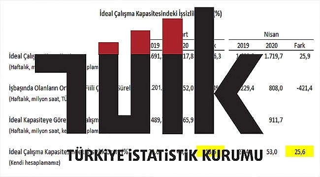 TÜİK İstihdam Verileri Ekonomide Yaşanan Gerçekleri Yansıtmıyor