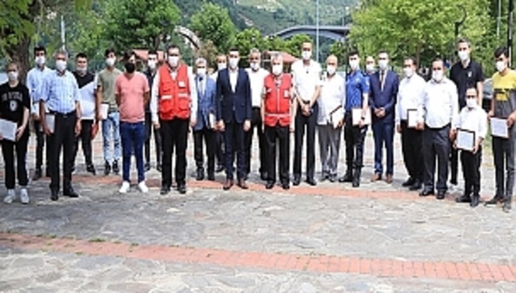 Türk Kızılay'ından, Kan Bağışına Teşekkür Belgesi