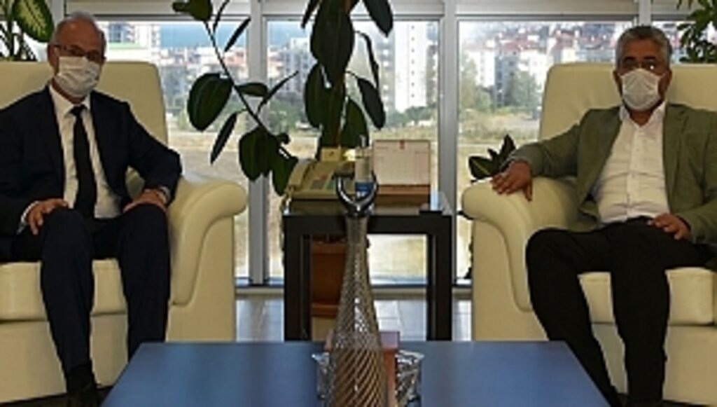  AK Parti İl Başkanı Aksu'dan Rektör Ünal'a Ziyaret 