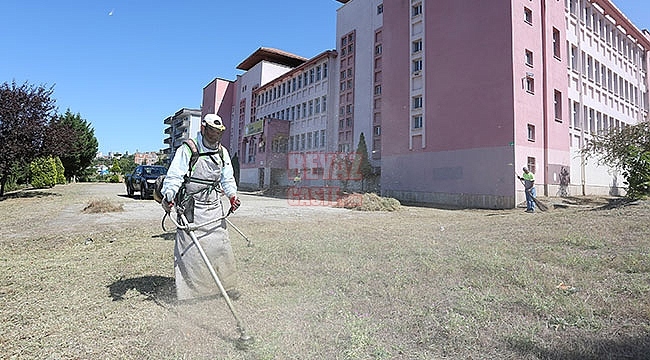 Canik'te Okullar Yeni Eğitim Öğretim Dönemine Hazırlanıyor