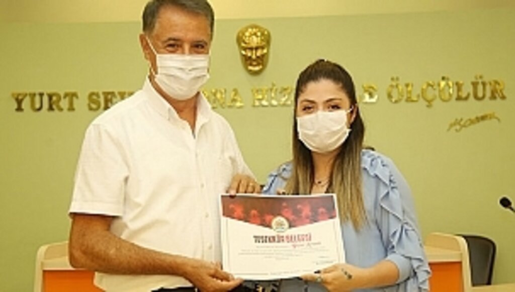 Deveci'den Pandemi Emekçilerine Teşekkür Belgesi