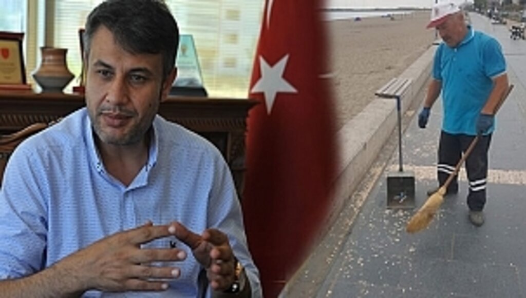 Her Gün 200 Kilo Çekirdek Kabuğu Temizleniyor
