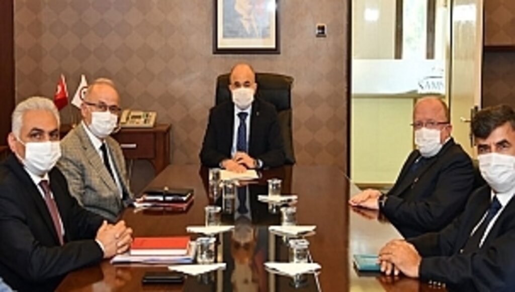Rektör Ünal İl Pandemi Kurulu Toplantısına Katıldı