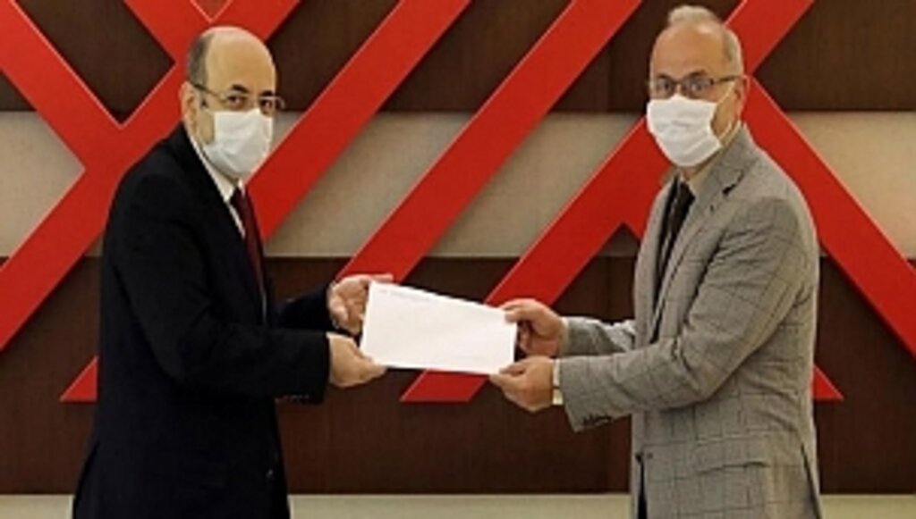 Rektör Ünal Rektörlük Mazbatasını Aldı