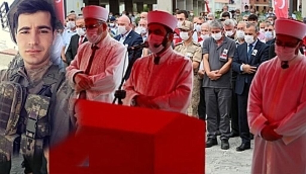 Şehidimiz Uzman Çavuş Çetin Ak, Dualarla Eşliğinde Son Yolculuğuna Uğurlandı