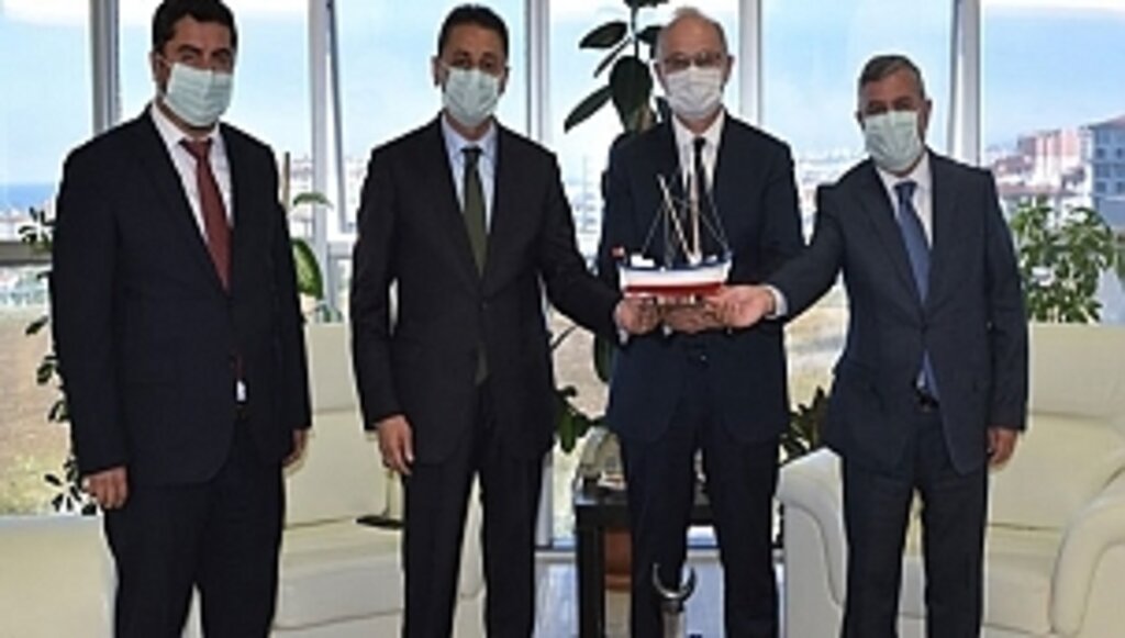 Vali Karaömeroğlu ve Milletvekili Maviş'den Rektör Ünal'a Ziyaret.