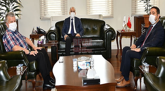 2. Başkan Öner'den Vali Dağlı'ya Hoş Geldin Ziyareti 