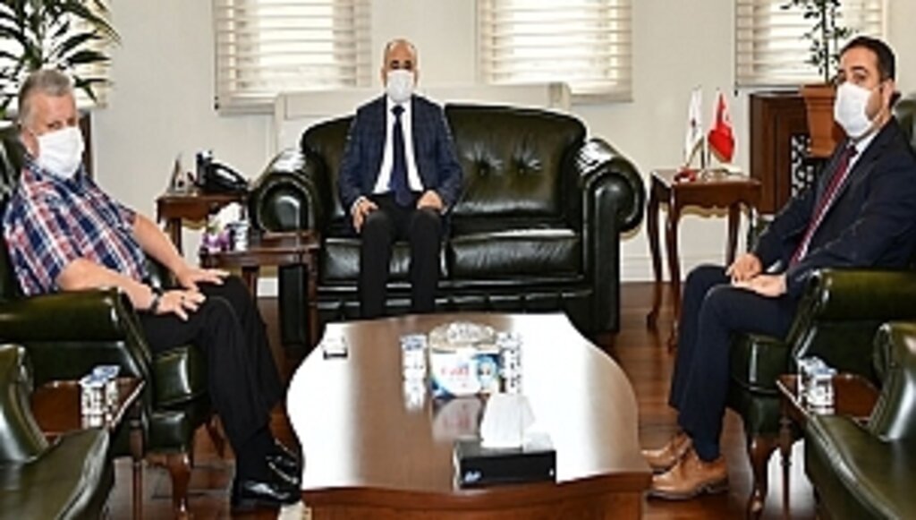 2. Başkan Öner'den Vali Dağlı'ya Hoş Geldin Ziyareti