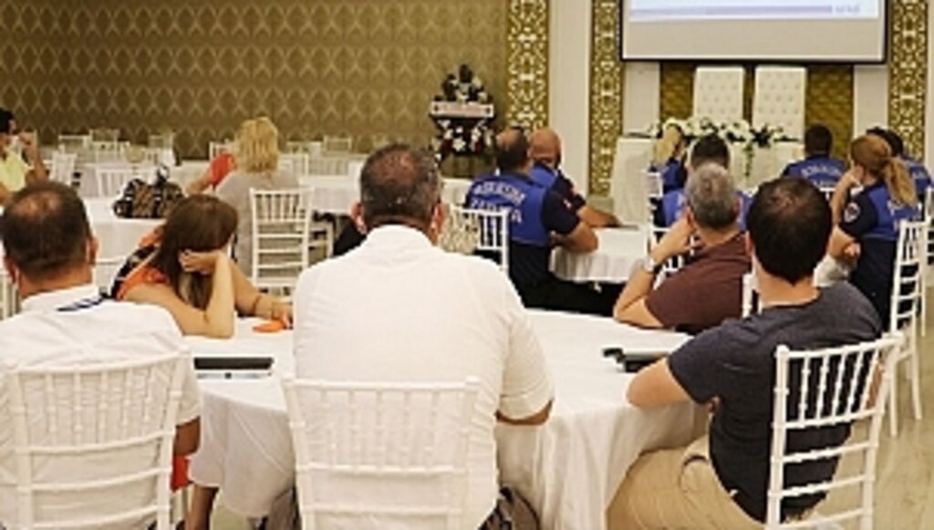 Atakum Belediyesi'nde AFAD'tan afet eğitimi 