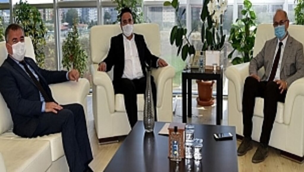 Havza Kaymakamı Yılmaz Rektör Ünal'ı Ziyaret Etti