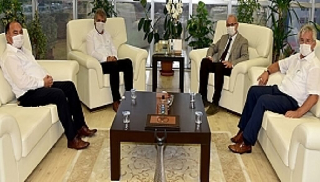 İlkadım'dan Rektör Ünal'a Ziyaret