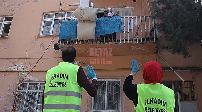 İlkadım Vefa Ekibi Her An Her Yerde İlçe Halkının Hizmetinde