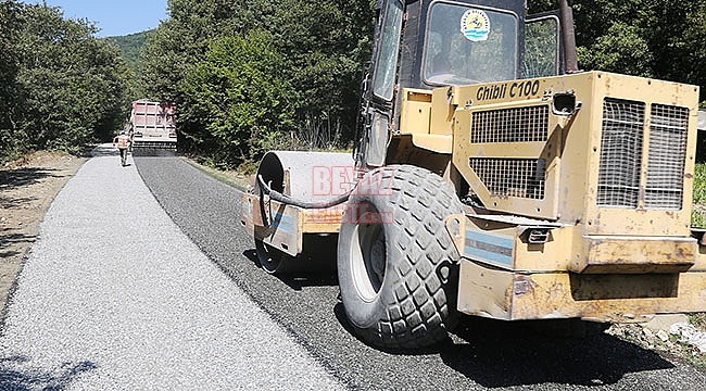 Kırsal Mahallelere 113 Bin Metrekare Yol