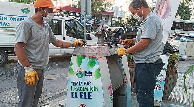 Mobil Ekiplerden Konteyner Tamiri 