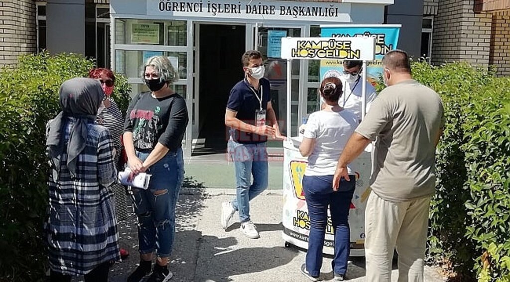 OMÜ'den Yeni Öğrencilerine Hoş Geldin Karşılaması