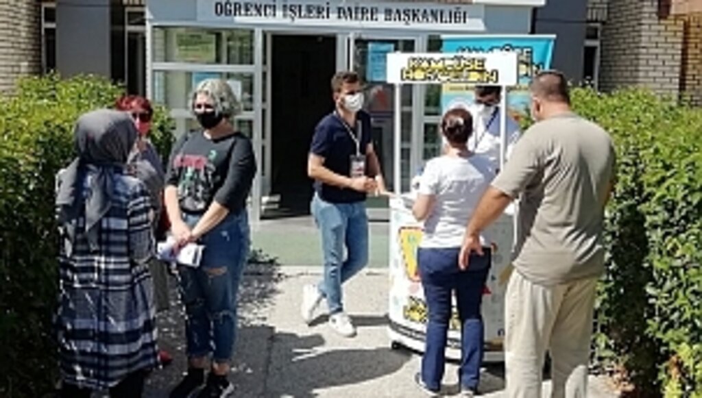 OMÜ'den Yeni Öğrencilerine Hoş Geldin Karşılaması 