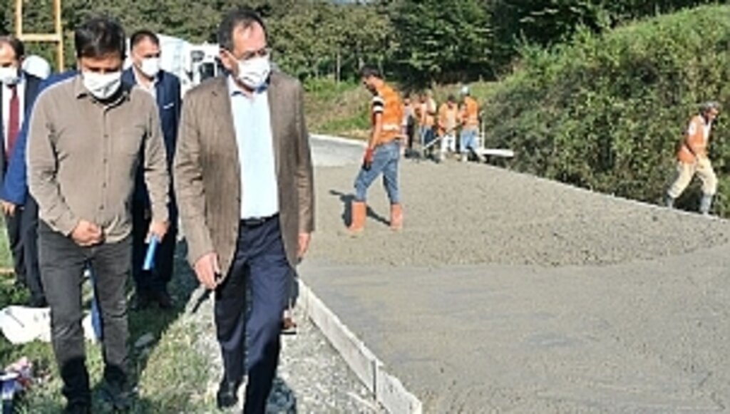 Salıpazarı'nda Altyapı Seneye Tamamlanacak