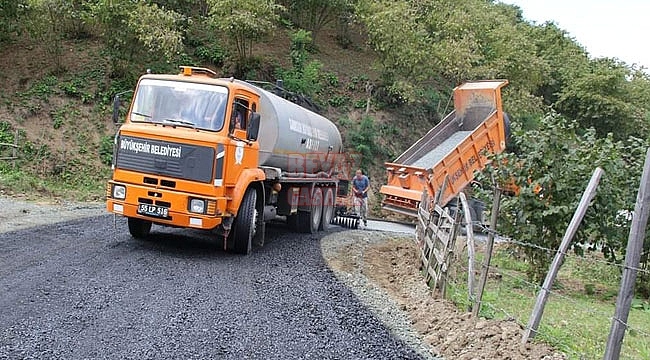 Salıpazarı'nda Yol Hasreti Son Buldu