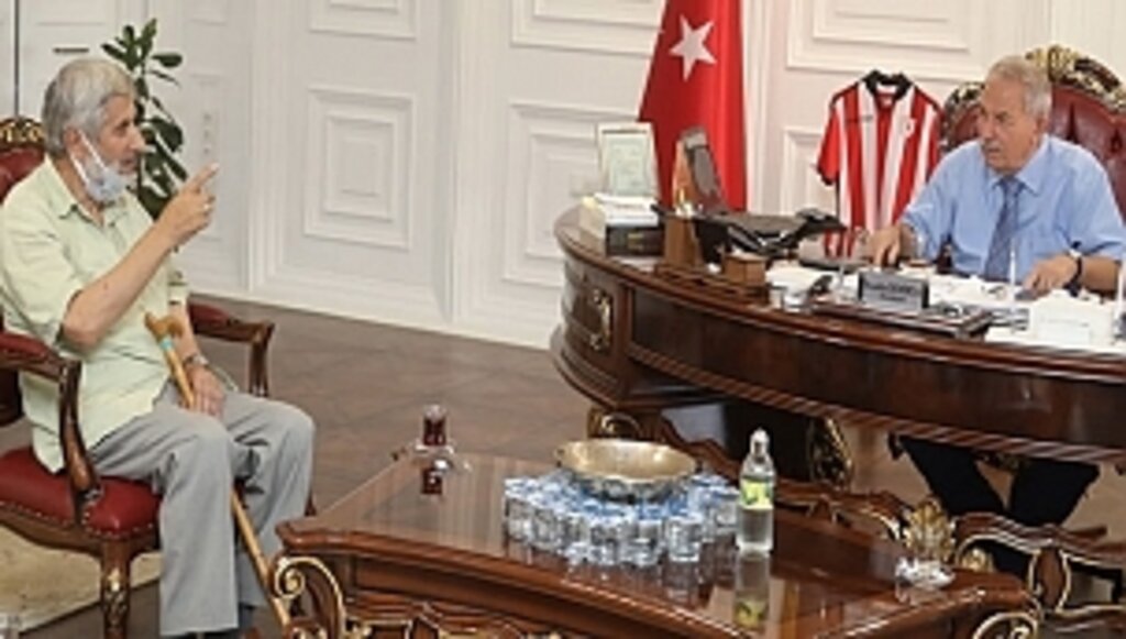 Samsun'un Manevi Mimari Aktaş Hoca'dan Demirtaş'a Ziyaret