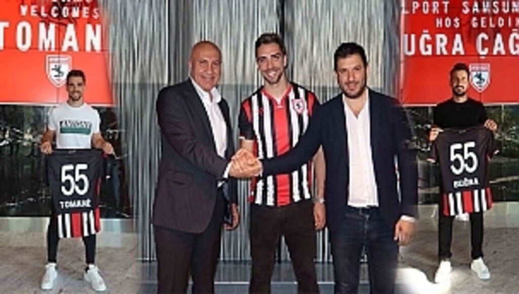 Tomane ve Buğra Yılport Samsunspor'da