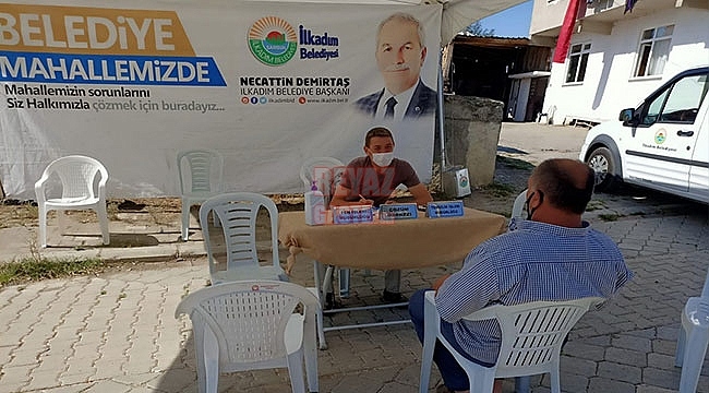 Belediye Hizmet Çadırı Toybelen Mahallesi'nde