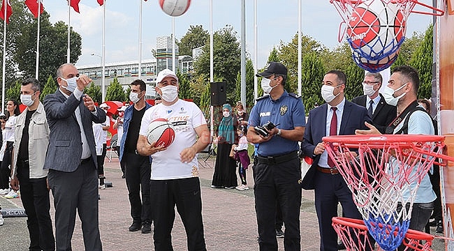 Canik'ten "Spor Sokakta" Etkinliği