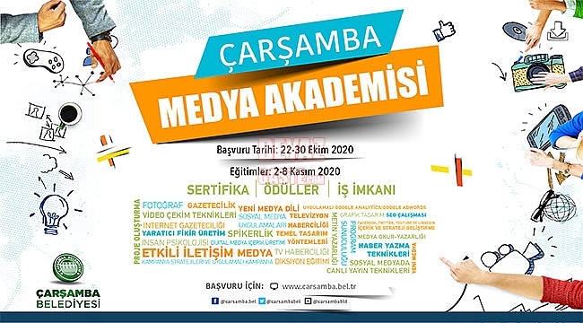 Çarşamba'da "Çarşamba Medya Akademisi" Başlıyor!