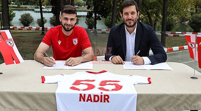 Nadir Çiftçi Samsunspor'a İmzayı Attı