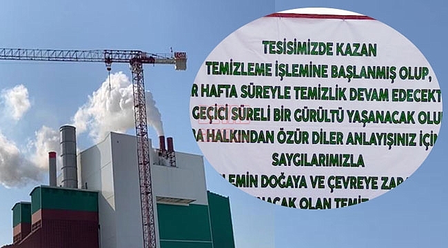 OKE'den Buhar Salımına Afişli Bilgilendirme