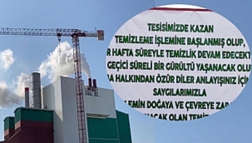 OKE'den Buhar Salımına Afişli Bilgilendirme