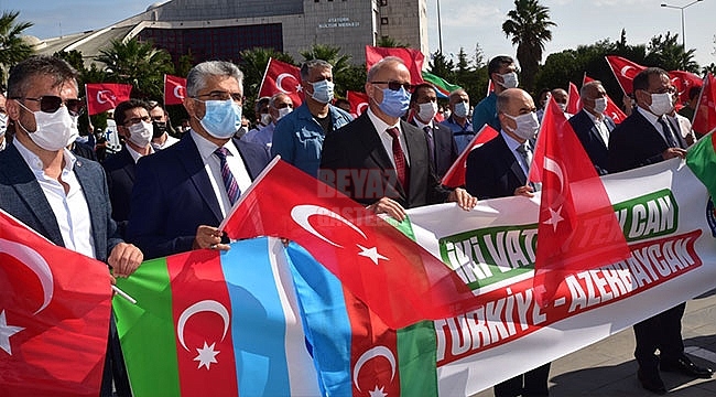 Samsun'dan Azerbaycan'a Destek! 