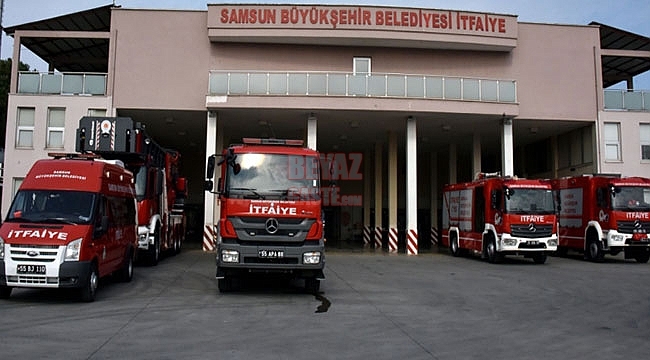 Samsun İtfaiyesi'ne 8 Yeni İstasyon