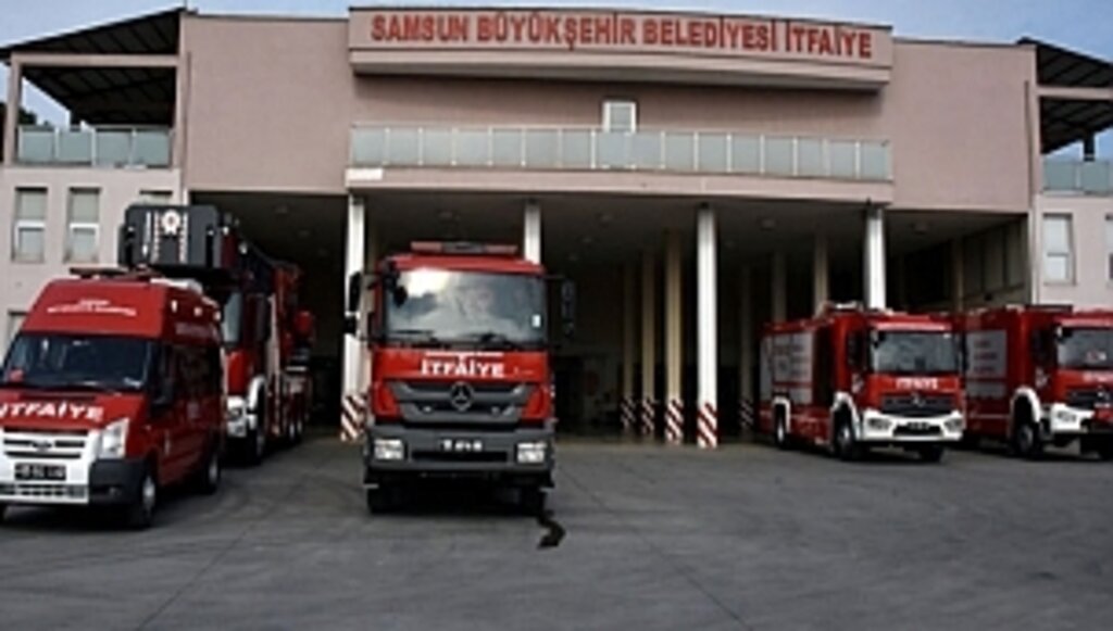 Samsun İtfaiyesi'ne 8 Yeni İstasyon