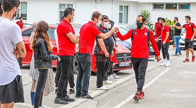 Samsunspor'un Eskişehir Yolculuğu Başladı