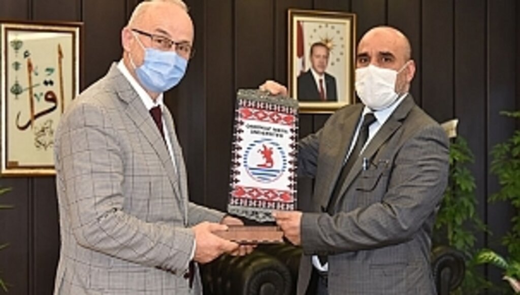 Sudan'lı Rektörden OMÜ Rektörü Ünal'a Ziyaret