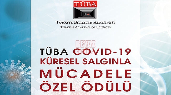 TÜBA'dan "COVID-19 Küresel Salgınla Mücadele Özel Ödülü"