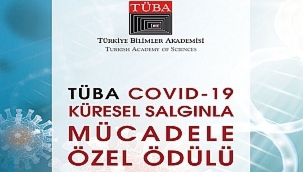 TÜBA'dan "COVID-19 Küresel Salgınla Mücadele Özel Ödülü"