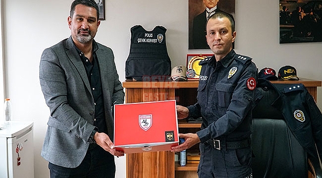 Yılport Samsunspor'dan Eskişehir Emniyet Müdürlüğü'ne Ziyaret