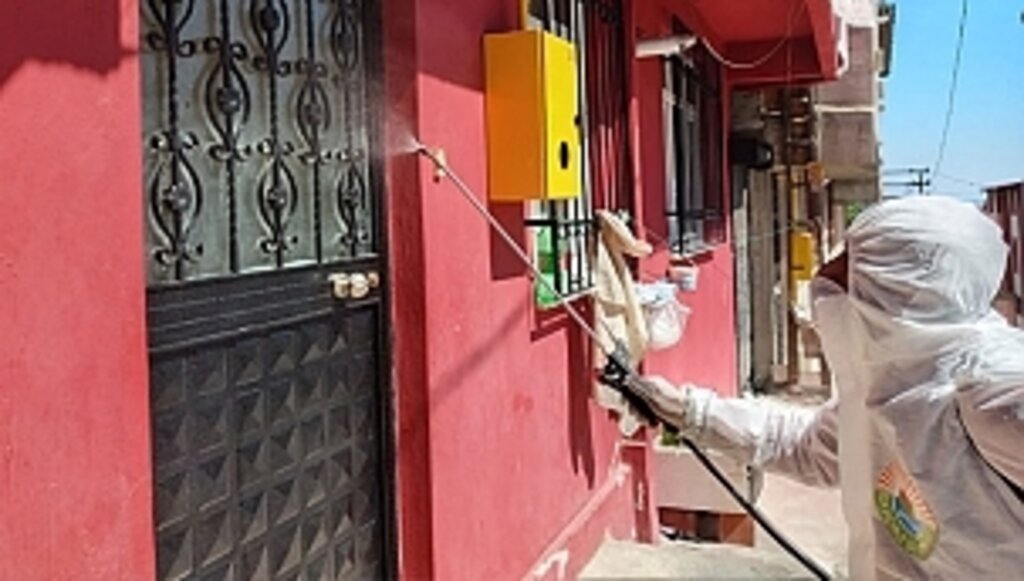 3745 Noktada Dezenfekte Çalışması Yaptık