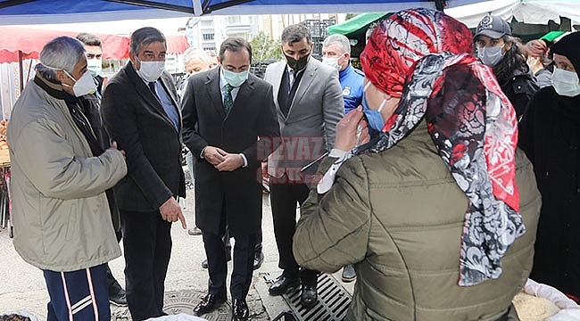 Atakum Zabıtası'ndan Pazar Yerleri ve AVM'lere Denetim