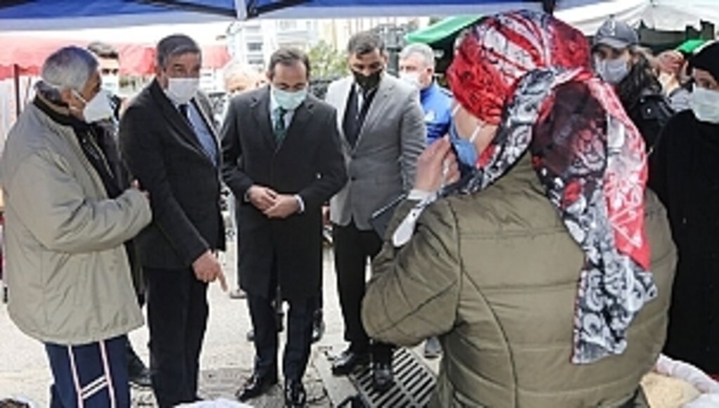 Atakum Zabıtası'ndan Pazar Yerleri ve AVM'lere Denetim