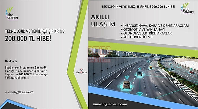 BiggSamsun'dan Teknolojik ve Yenilikçi İş Fikrine 200 Bin TL Hibe