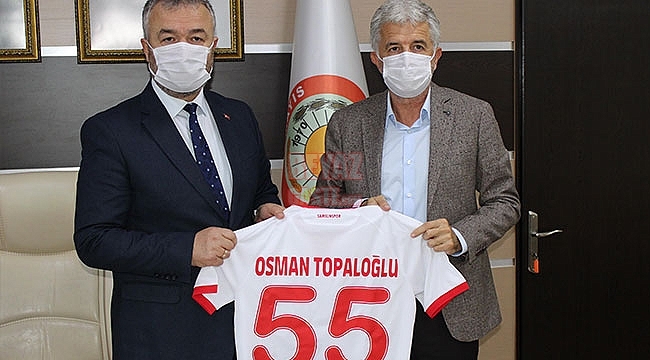 Futbol Akademisinden Osman Topaloğlu'na Ziyaret 