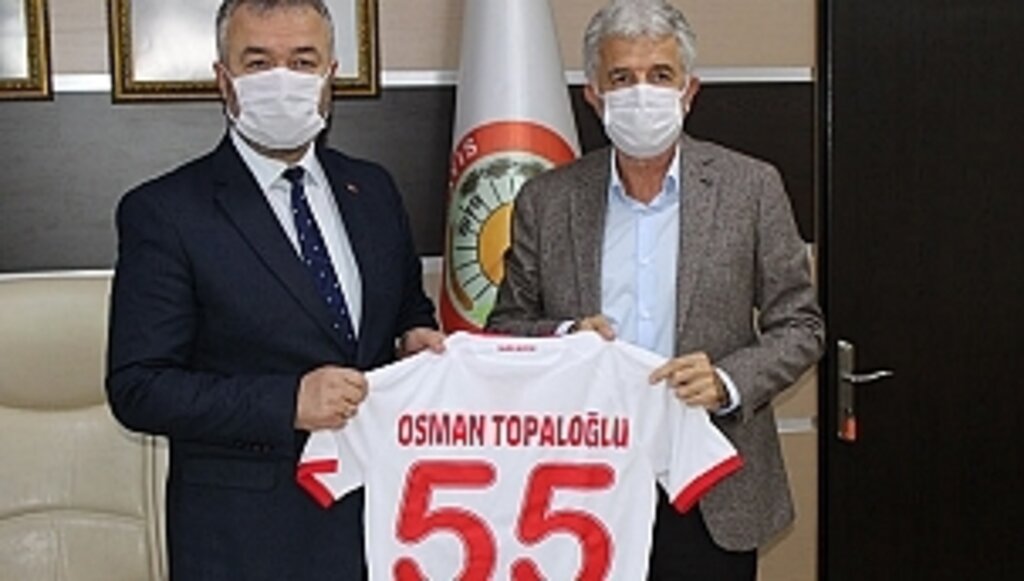 Futbol Akademisinden Osman Topaloğlu'na Ziyaret 