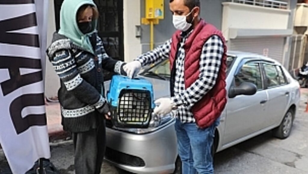 Hasta Kedinin Yardımına İlkadım Ekipleri Koştu