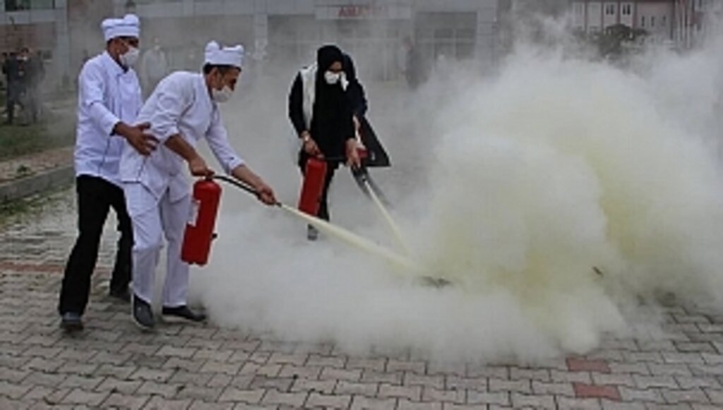 İtfaiyeden 'Yangın' Eğitimi