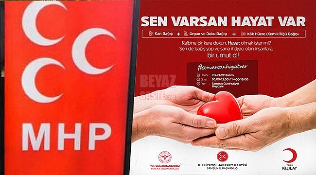 Kan Stokları Azaldı, MHP'den Çağrı!...