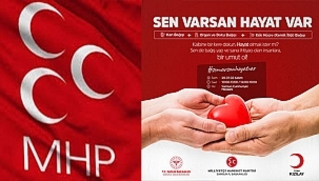MHP'den Kan, Organ ve Plazma bağışı kampanyası