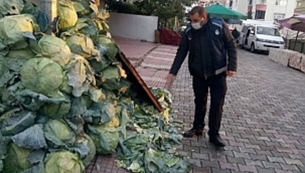Pazarcının Göz Açıklığını Zabıta Ekipleri Bozdu